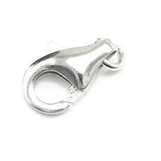 9mm silver lobster clasp