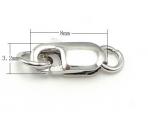 8mm lobster clasp with a ...