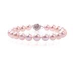 7-8mm pink pearl bracelets
