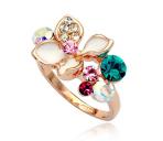 fashion flower ring party ring