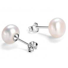 8-9mm fresh water pearl earrings